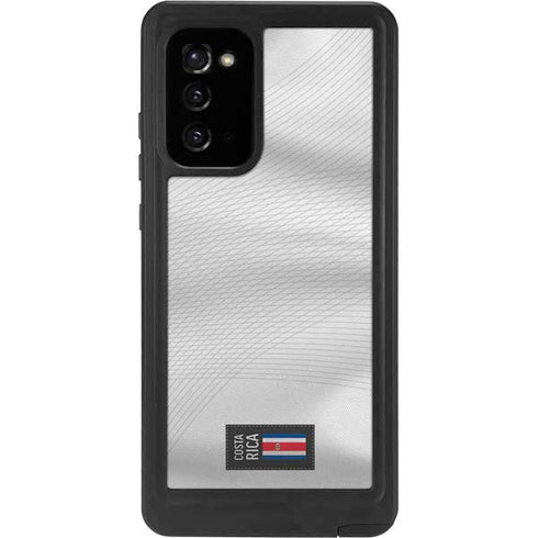 Costa Rica Soccer Flag Galaxy Note20 5G Waterproof Case